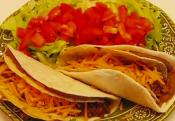 Double-layer Beef And Bean Tacos