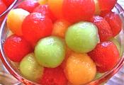 Drunken Melon Balls Or Boozy Balls
