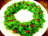 Cornflake Christmas Wreath Cookies