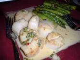 Creamed Scallops