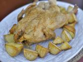 Oil Less Fried Duck