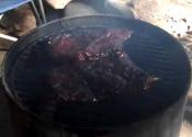 Dutch Oven Leg Of Lamb & Bbq Rack Of Lamb Ribs