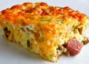 Ham And Cheese Breakfast Bake