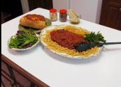 Easy Spaghetti With Homemade Meat Sauce