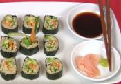 Easy Veggie Nori Rolls 