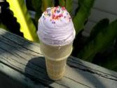 Egg-free Marshmallow Cones