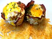 Bacon Wrapped Egg Cups