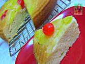 Eggless Pineapple Upside Down Cake