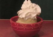 Bourbon And Heavy Cream Egg Nog Ice Cream