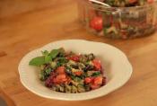 Eggplant Salad With Jasmine Rice
