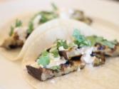 Eggplant Tacos With Spicy Yogurt Salsa