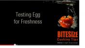 Testing Eggs For Freshness