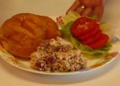 Elegant Restaurant Chicken Salad Sandwich