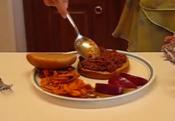Betty's Extra Sloppy Sloppy Joe Sandwich