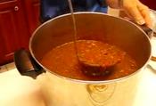 Chili With Beans For Family Dinner