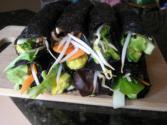 Fast And Easy Raw Nori Rolls
