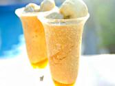 Fat-free Banana Ice Cream Floats