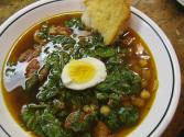 Fava Bean And Chickpea Soup From Andalusia