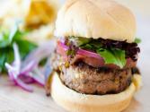 Feta Basil Turkey Burgers- Quick And Easy Dinner Idea