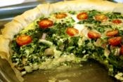 Garden Phyllo Quiches