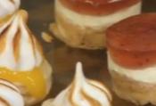 Mini Berry Cheesecake And Lemon Meringue Tarts