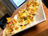 Spicy Fish Tacos With Mango Salsa