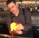 Flamed Citrus Peel For Cocktails