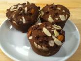 Flax Almond Muffins
