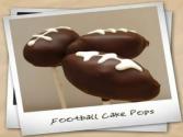 Football Cake Pops
