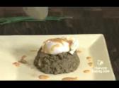 French Green Lentils With Poached Egg