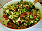 Fresh Garden Pasta Salad With Balsamic Vinaigrette