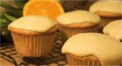 Tender Orange Cupcakes With Icing