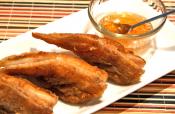 Deep Fried Battered Fish With Fenugreek Dip