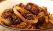 Fried Liver With Onion Sauce