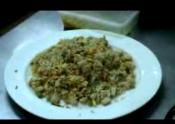 Egg Fried Rice With Fish Cakes