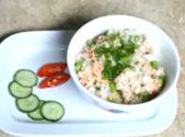 Mushroom Asparagus Stirred Rice