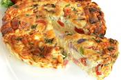Chicken Sausage And Fresh Vegetable Frittata