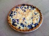 Frozen Blueberry Pie