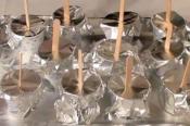 Frozen Coconut And Chocolate Pops