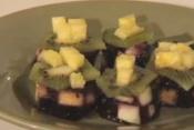 Sweet Jelly And Fruit Dessert