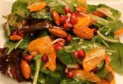 Fuyu Persimmon Salad With Moroccan Sweet Vinaigrette