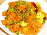 Gajar Matar Curry Dry