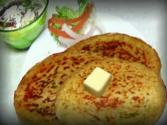 Gajar Muli Paratha - Stuffed Carrot Radish Bread