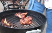 Easy Barbecued Whole Game Hens