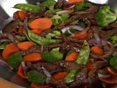 Garlic-ginger Beef Stir-fry 