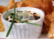 Hot Garlic And Bleu Cheese Dip