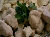 The Greek Cook:garlic Chicken