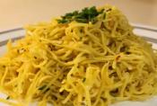 Crab And Garlic Soba Noodles