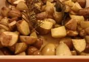 Garlic Roast Potatoes With Rosemary And Sage