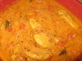 Besan Ke Gatte ( Steamed Chickpea Balls Curry)